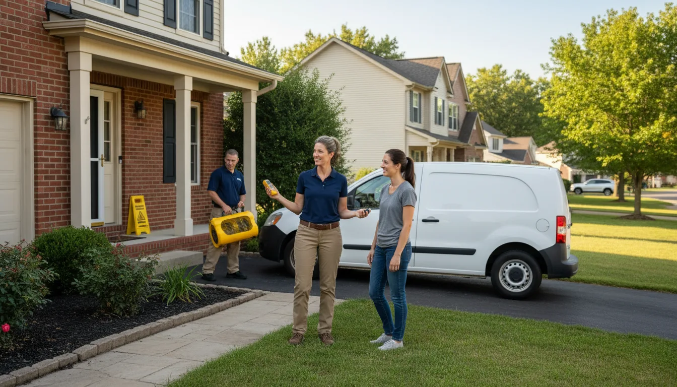 Water restoration image for Home Water Damage Repair in Russellville, TN